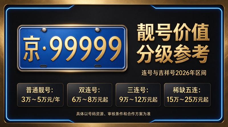 2026年京牌指标价格咨询与解读